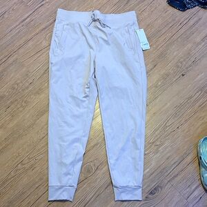 Yogalicious Cream Track Pants
